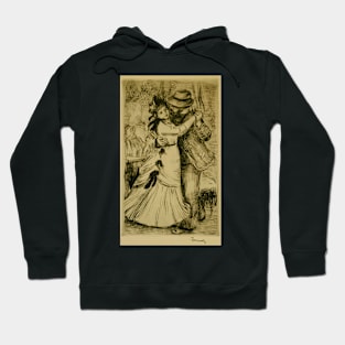 Dance in the Country by Pierre Renoir Hoodie